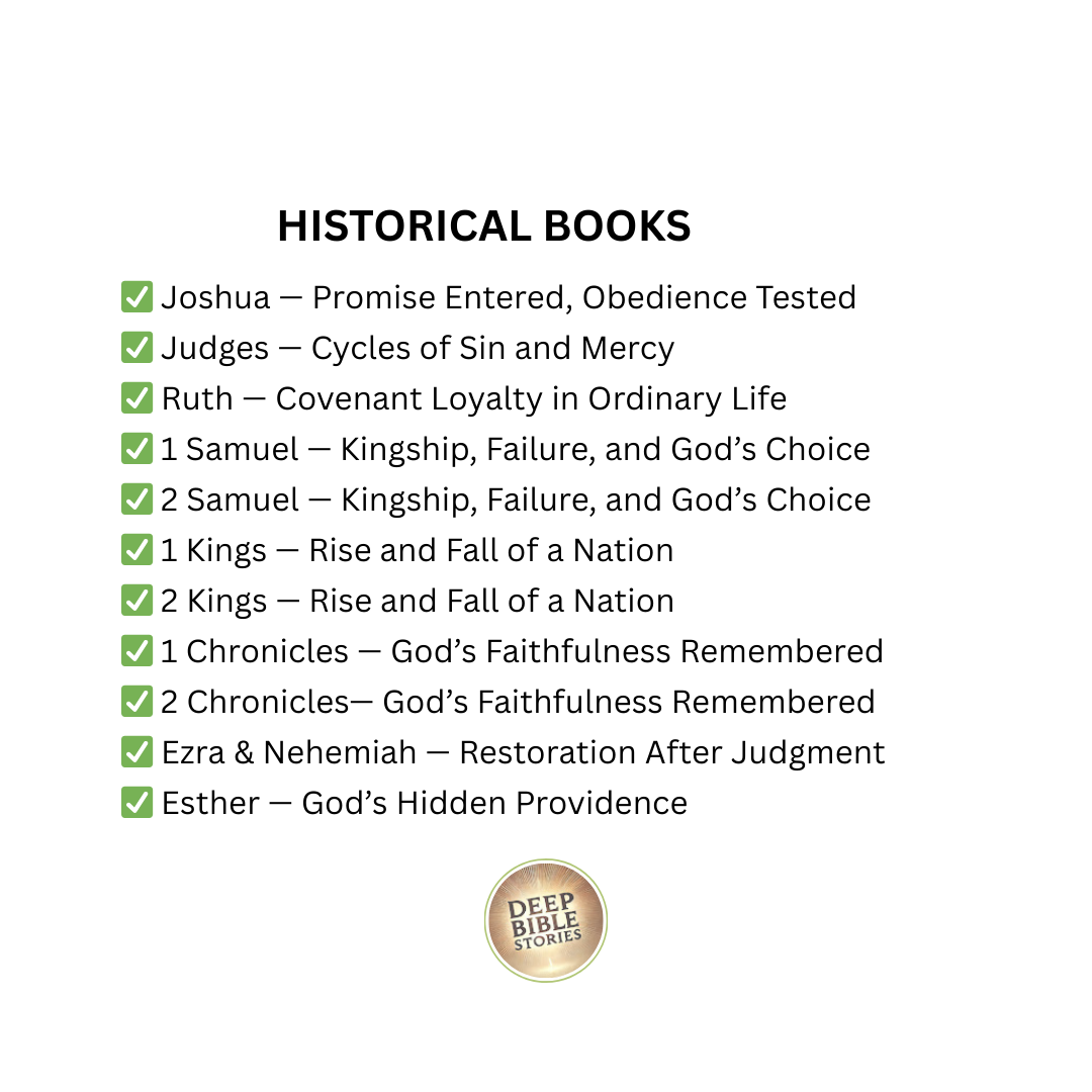 The Historical Books Explained: 13 Video Lessons