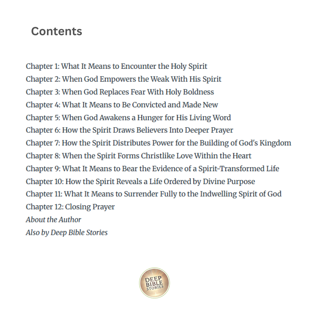 Holy Spirit Encounter