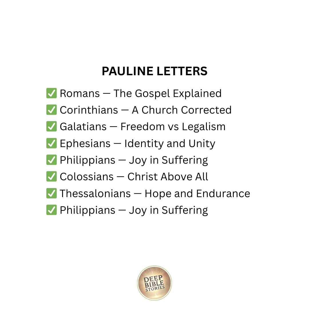 The Letters of Paul explained (Video Lessons)