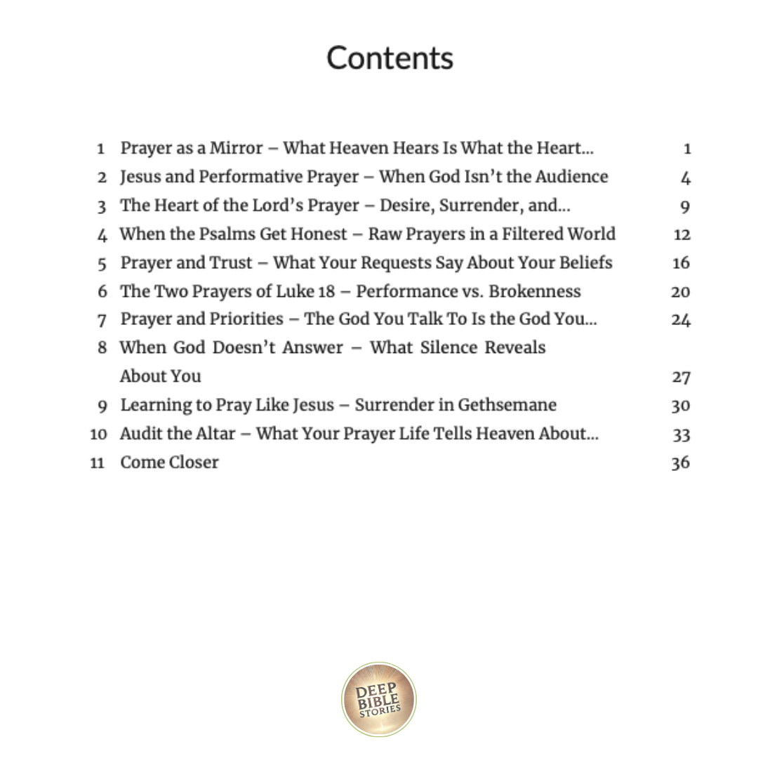 Prayer Revealed
