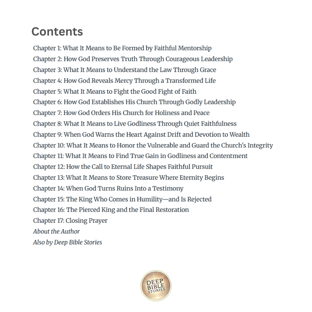 The 1st Book of Timothy