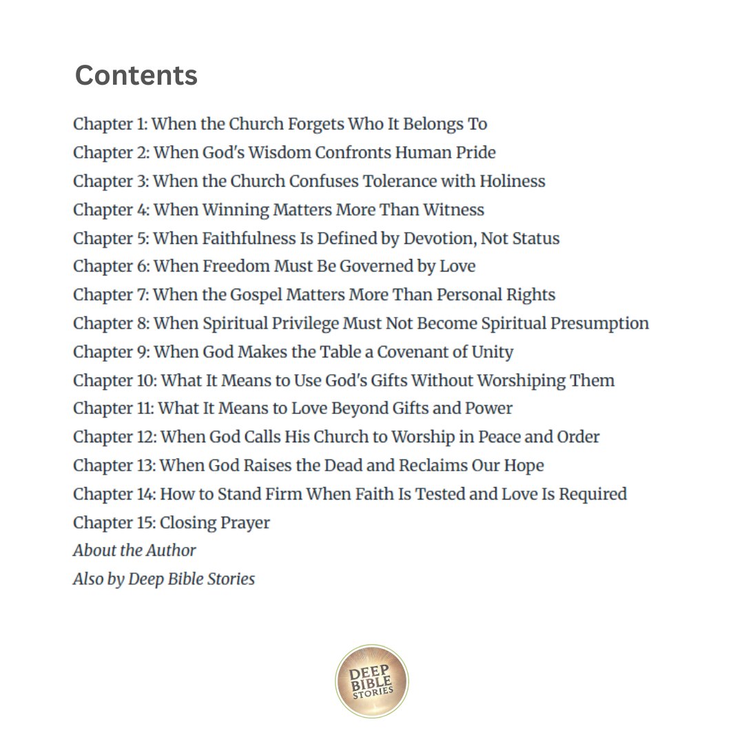 The 1st Book of Corinthians