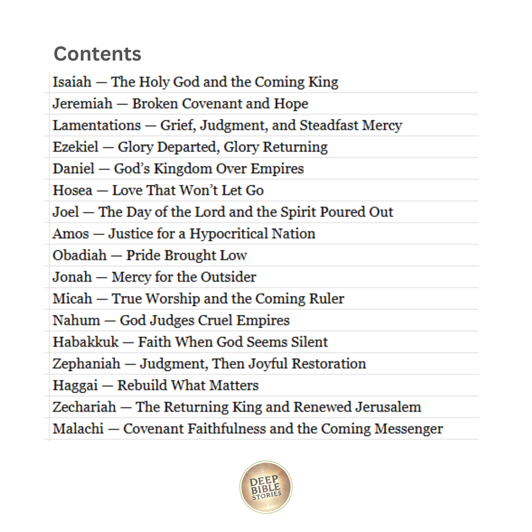 The Prophets Explained: 17-Video Study