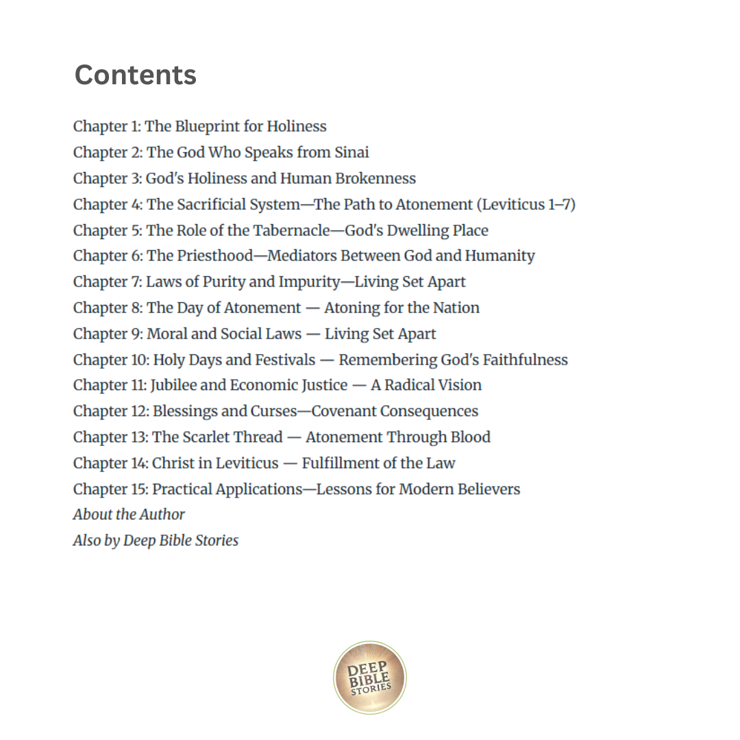 The Book of Leviticus