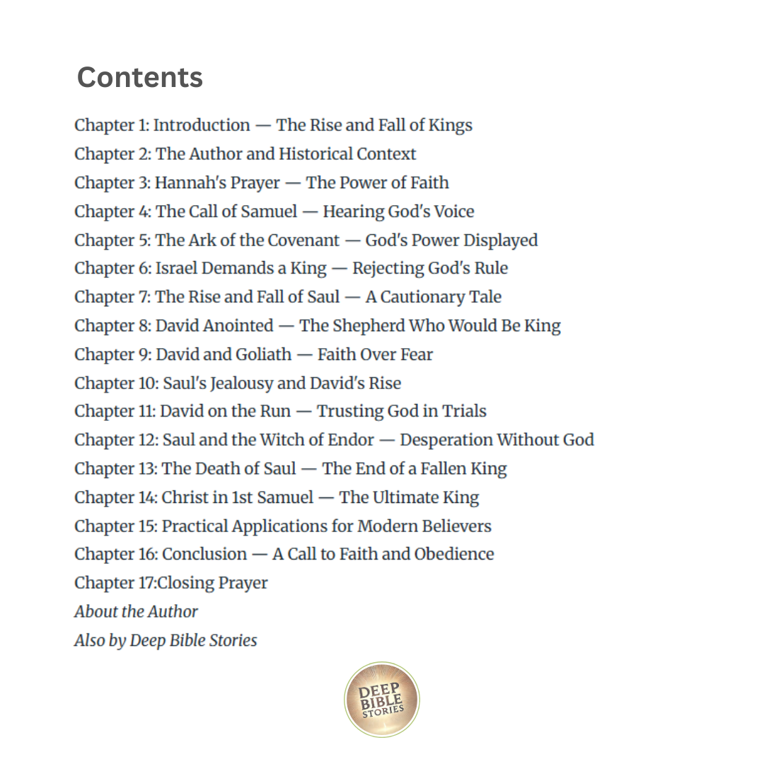 The 1st Book of Samuel