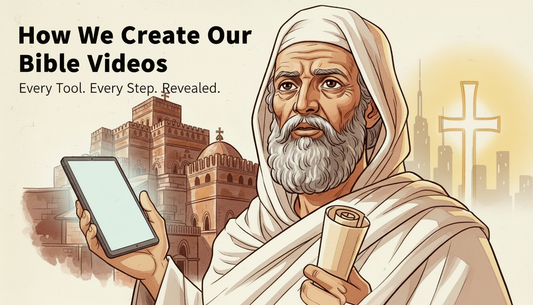How to Create Bible Videos With AI — Tools, Prompts & Step-by-Step Process