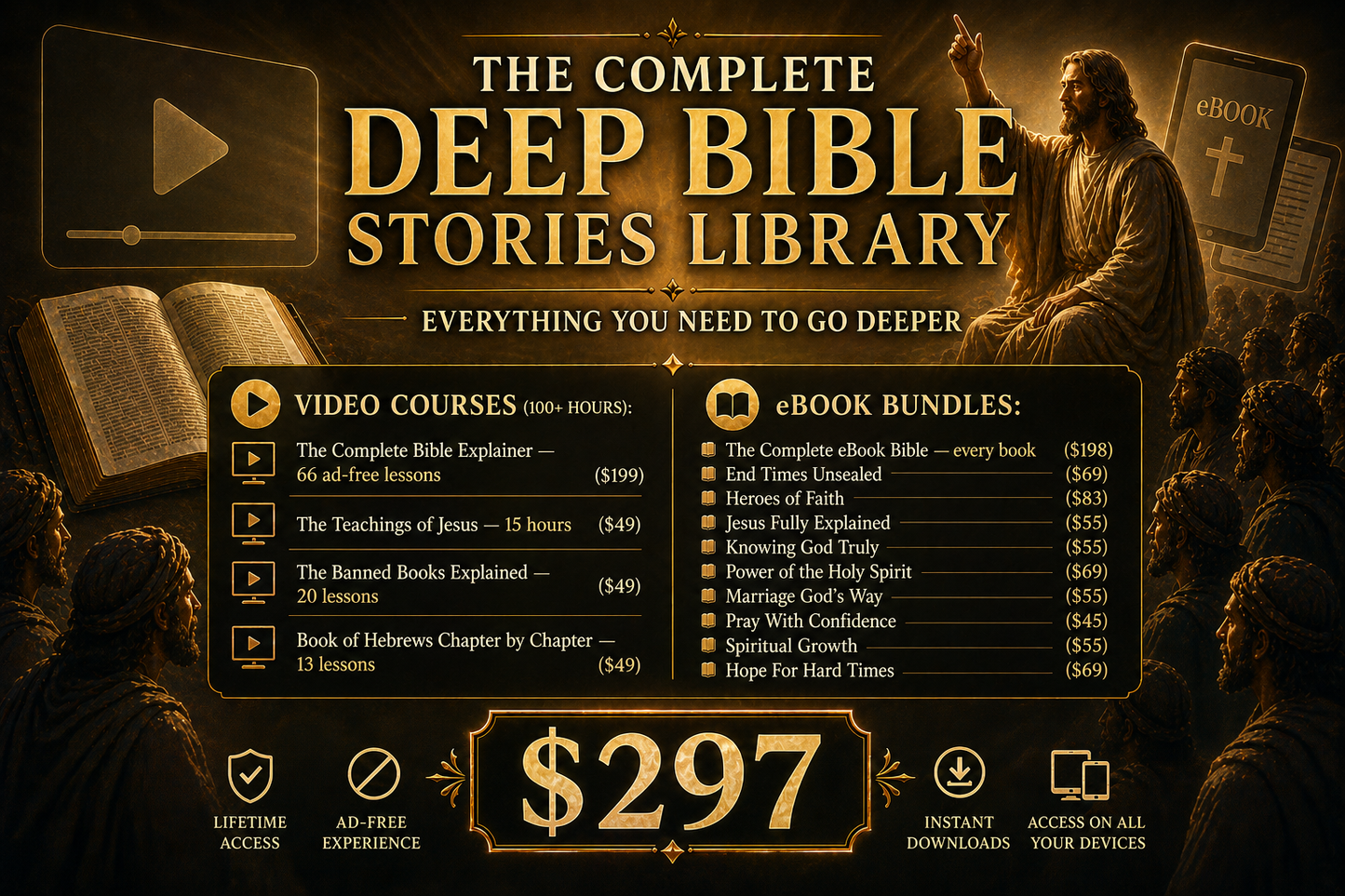The Complete Deep Bible Stories Library