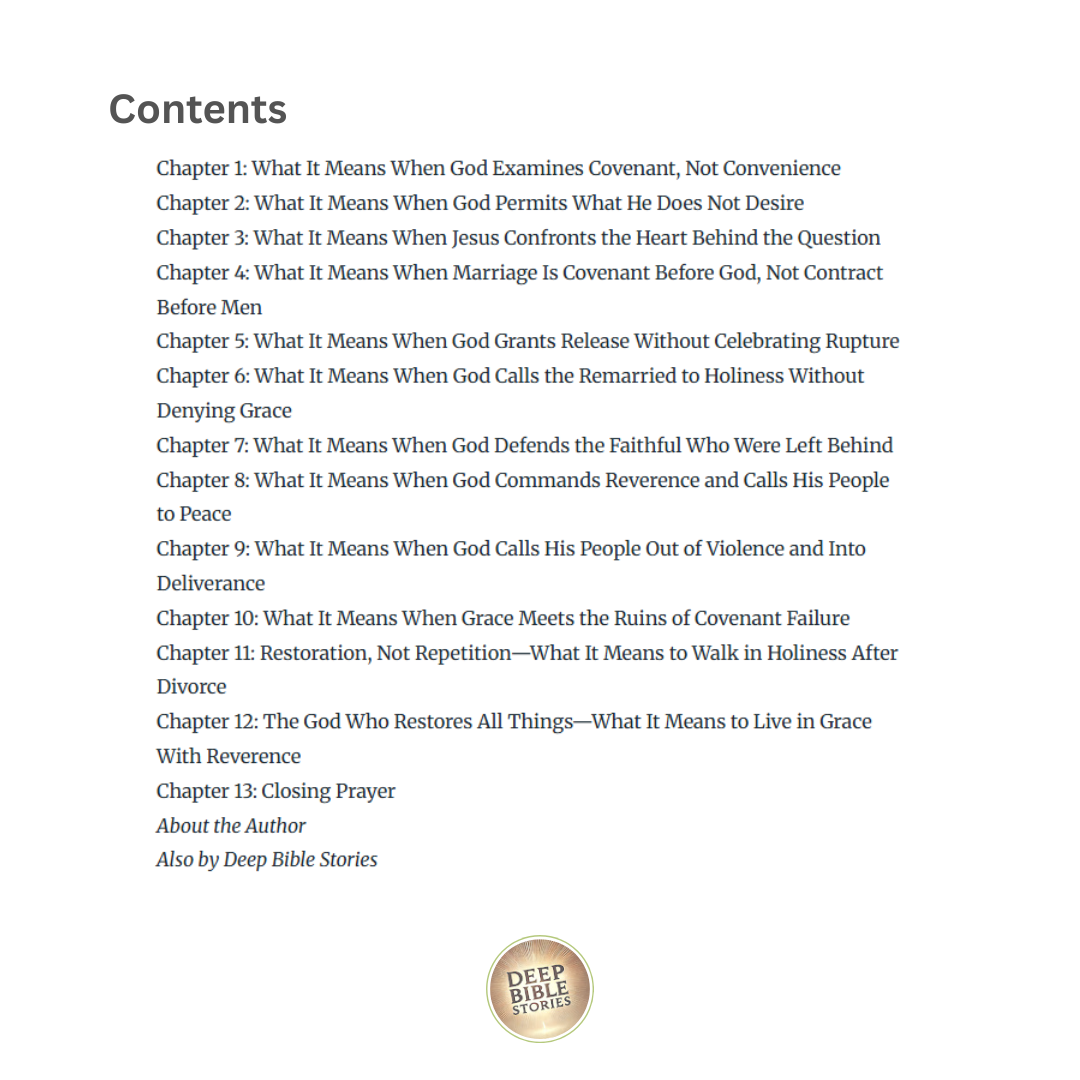 Divorce and Remarriage