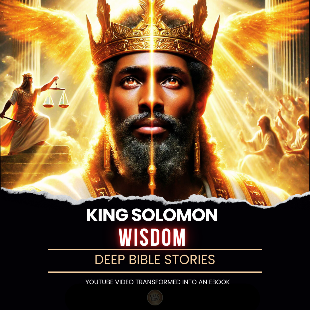 King Solomon Wisdom Deep Bible Stories King Solomon Wisdom Deep Bible Stories