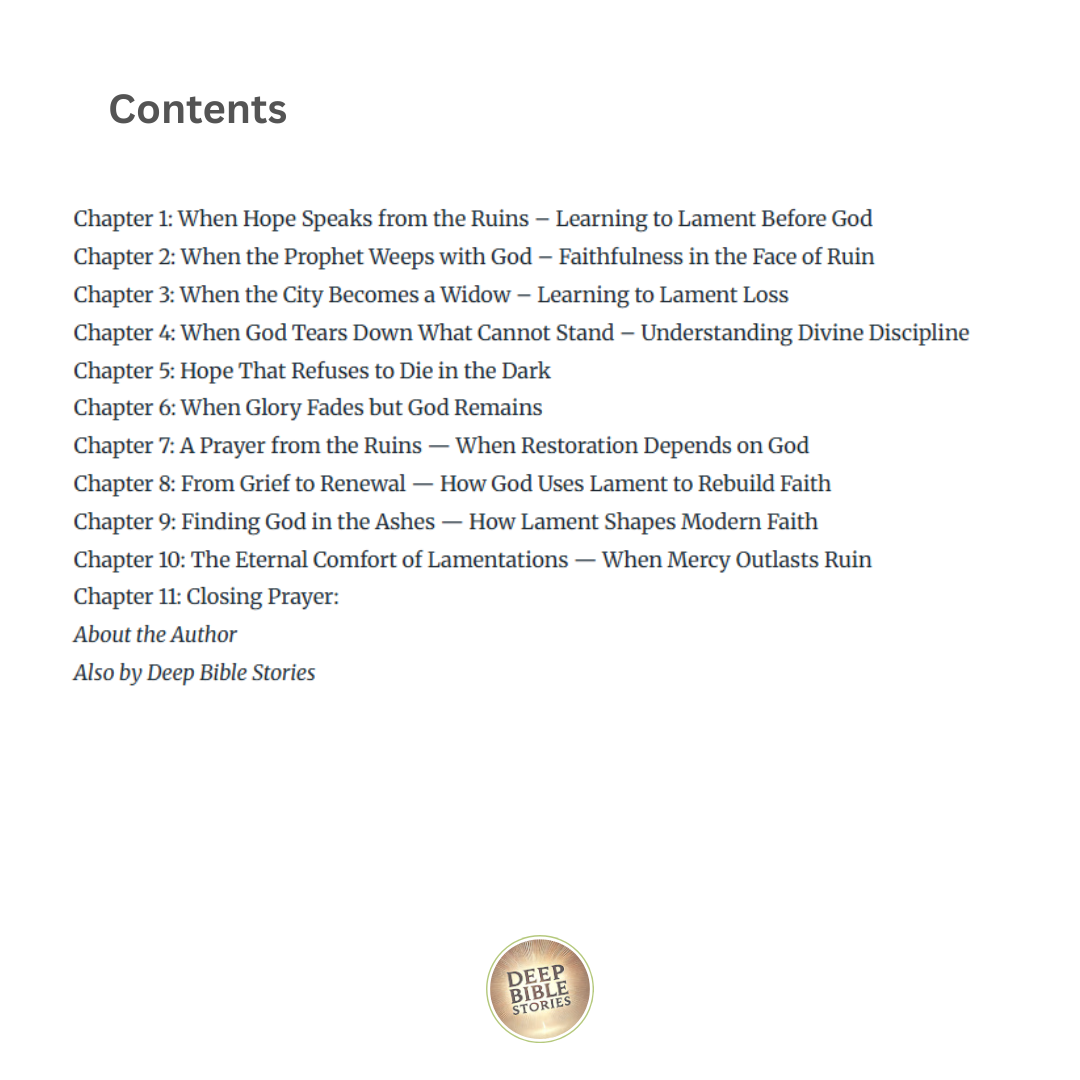 The Book of Lamentations