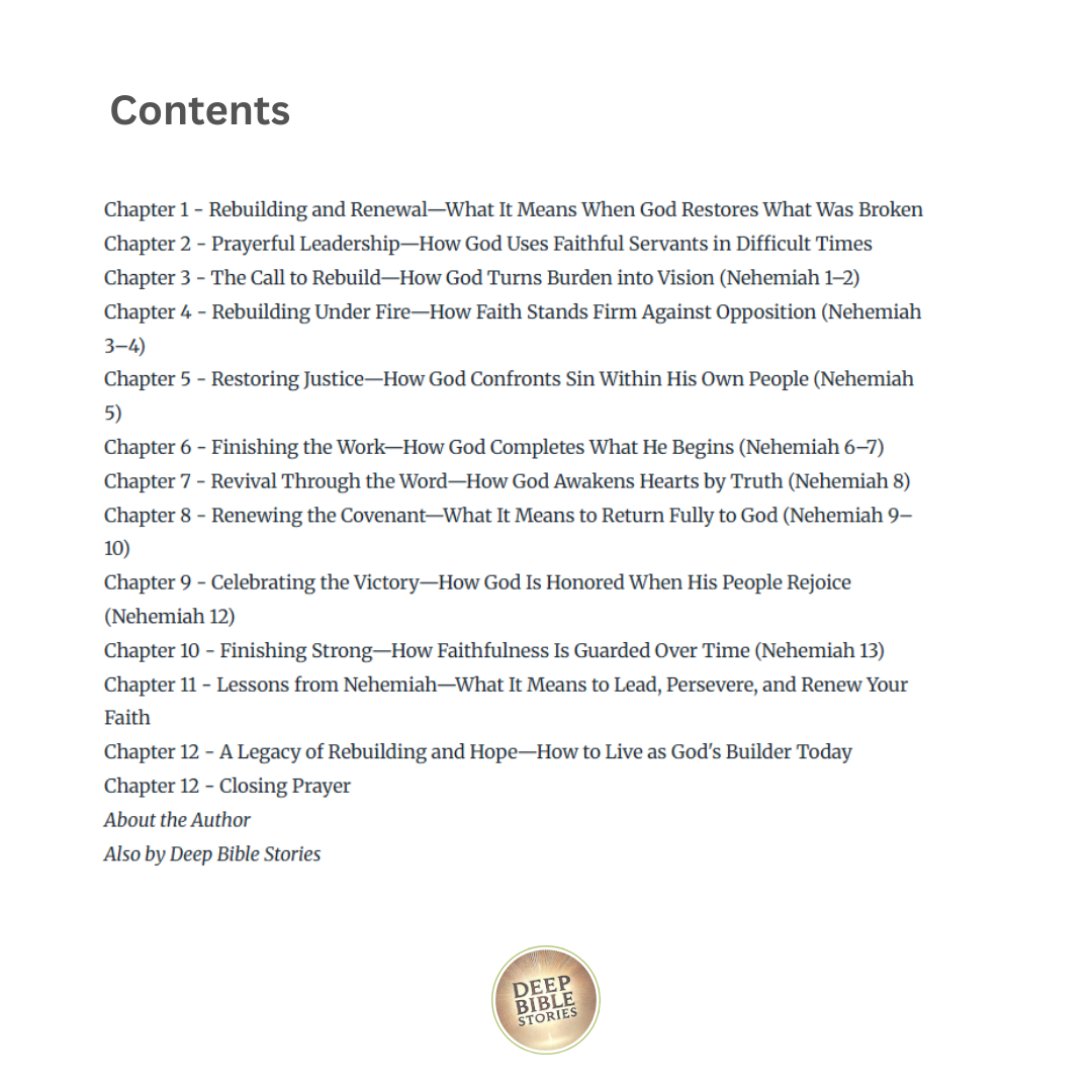 The Book of Nehemiah