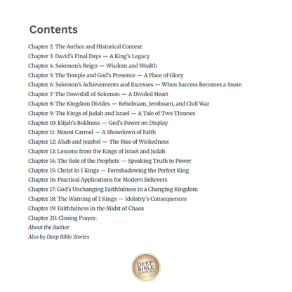 The 1st Book of Kings