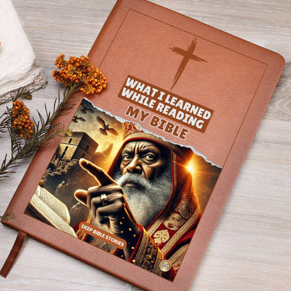 WHAT I LEARNED WHILE READING | Deep Bible Stories Journal