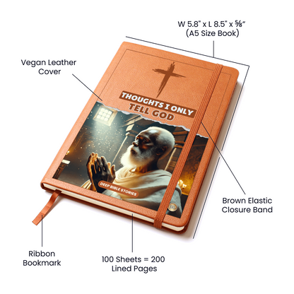 Thoughts I Only Tell God | Deep Bible Stories Journal