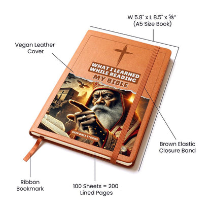 WHAT I LEARNED WHILE READING | Deep Bible Stories Journal