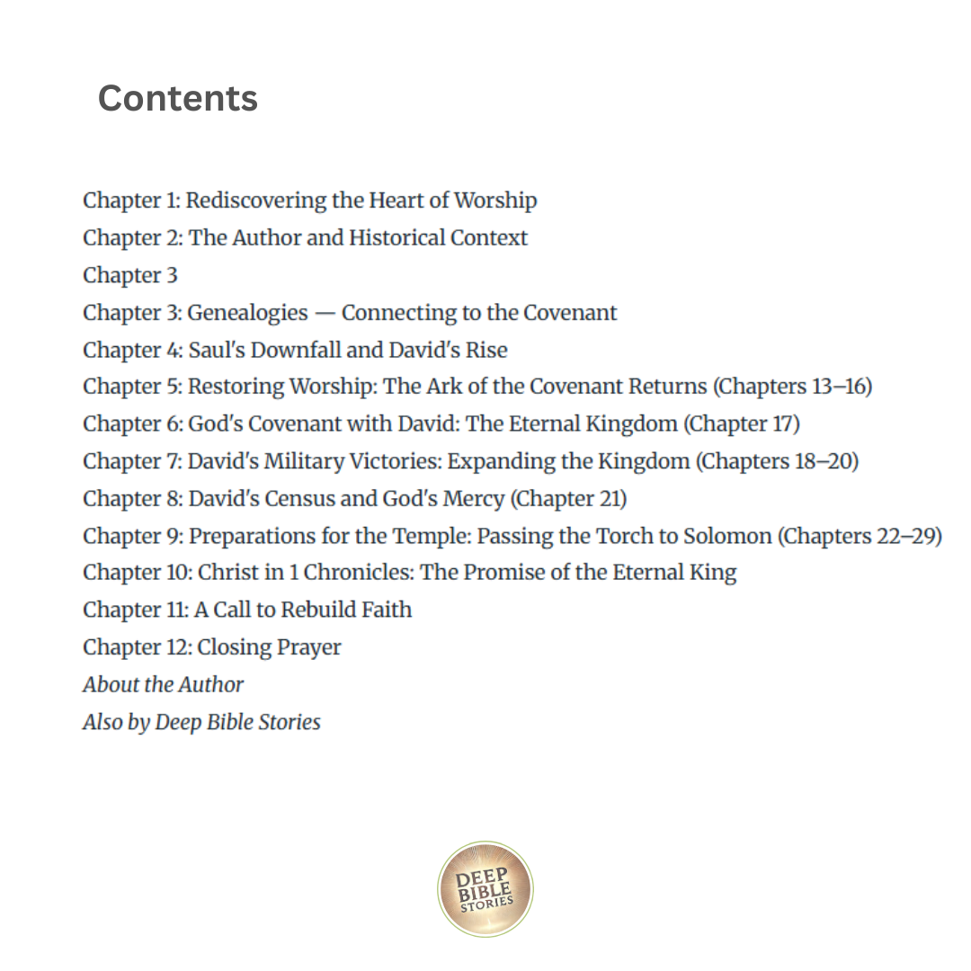 The 1st Book of Chronicles